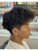 ミオスタイル 元町店&nbsp;伸ばしちゅうツイストスパイキー