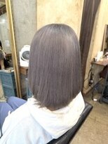 美容室カードル 新小岩店(Cadre) ブリーチで叶える透明感カラー×大人ボブ【新小岩】