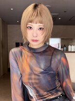 ロウROW)&nbsp;ボブ レイヤーボブ ボブレイヤー ミニボブ ポイントハイライト