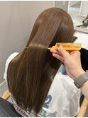 髪質改善カラー