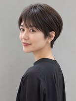 トリニティ(trinity)&nbsp;丸みくびれ大人ショートスタイリング楽 暗めブラウン【豊見城】