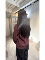 エクラ(ecla)&nbsp;ラベンダーブラウン+髪質改善トリートメント