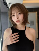 トイロ 新宿(Toiro) レイヤーボブ外はねレイヤーボブ韓国レイヤー