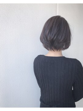 トリート 南行徳本店(TREAT) アッシュベージュ×ショートボブ