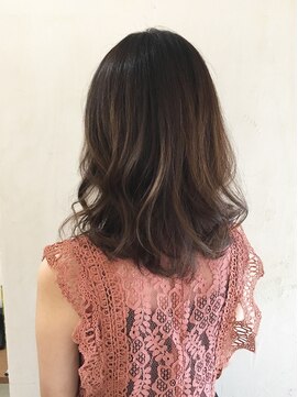 ロロン 代々木八幡(LORONG) モカブラウンハイライト