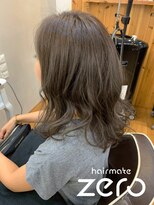 ヘアメイクゼロ 坂戸駅前店(hairmake zero) ゼフィラム　透明感アッシュベージュ