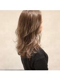 シースルーふんわりロング
