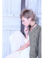 ヘアーズ ベリー 千代田店(hairs BERRY)&nbsp;BERRY/外ハネボブ＿アッシュブラウン＿ネオウルフ＿オーガニック