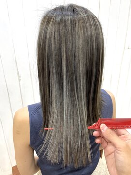 ループ(LOOP) 水素トリートメント+コントラストハイライト