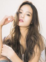 マーブルトウキョウネオリーブ(marbles tokyo neolive) ☆ネオリーブ三茶☆くすみカラー×ゆるふわロングパーマ☆渡辺萌