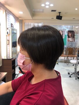 ルアージュ アトレヴィ 三鷹店 ショートレイヤー［イルミナカラー/ヘナ/白髪染め/髪質改善］