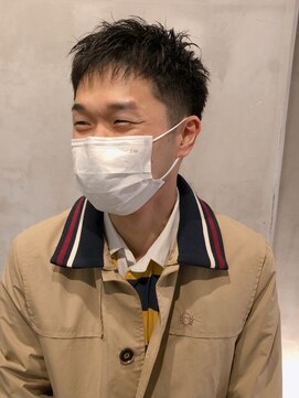 フランクスバーバーリザーブ 人形町店(FRANK’S BARBER RESERVE) サイドグラデーションナチュラルスタイル　ｙ