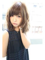 トゥーリ 長崎住吉店(tuuli)&nbsp;大人可愛い20代30代40代黒髪前下がりひし形小顔ボブ丸みショート