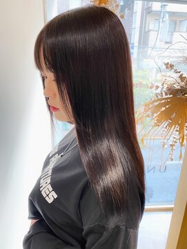 アンサム リリー(UNSOME Lille) 深みのあるダークブラウン/TOKIOトリートメント/艶髪