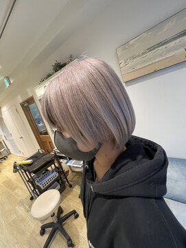 エイト新宿店(EIGHT shinjuku) ハイトーンボブ