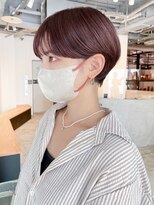 アイティーバイアルバム 下北沢店(IT by ALBUM)&nbsp;ブラウンショート_グレージュカラーボブウルフココア_ba419241