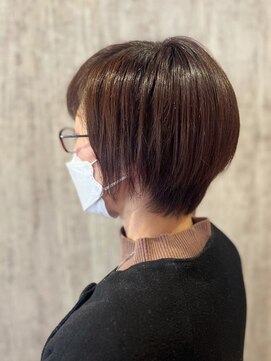 テトテ 門戸厄神店(tetote) 【tetote村山サロンスタイル】ナチュラルショートボブ*