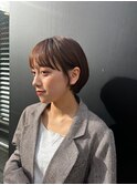 【矢後あやこ】収まる耳かけショートボブ/コンパクトボブ