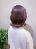 艶カラーラベンダーベージュ透明カラー【大宮美容室】