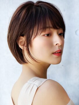 エインアンリー 表参道(AIN.ANLY.) 前髪あり大人小顔ショートボブ 30代40代50代【AIN.表参道】川原