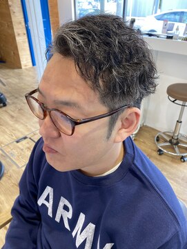 アメラボ 平針店(AmeLab) ツイストスパイラルパーマ/ツイストパーマ/イケオジ/7：3パーマ