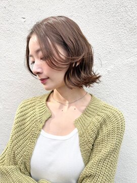 ミエル ヘア 新宿(miel hair) 大人カジュアルボブ
