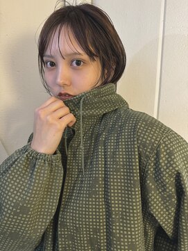 ソイ コンク 下北沢(soi conc) くすみブラウン_シースルーバング_下北沢