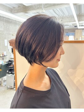フラッグヘア 新宮店(Flag HAIR) オトナかわいいショートボブ