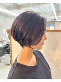 オトナかわいいショートボブ
