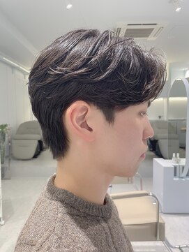 ノラ ウメダ(NORA UMEDA) シースルーカルママッシュ×ダウンパーマ