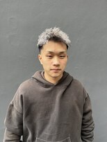 メンズグルーミングナンバーナイン(MEN'S GROOMING NUMBER NINE)&nbsp;ホワイトメッシュ/ツイストスパイラル/メンズパーマ