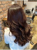 ブリーチなしダブルカラーラベンダーベージュ