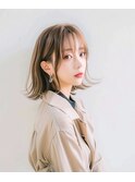 【ボブスタイル】外ハネボブ