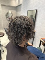 アース 二俣川店(HAIR&MAKE EARTH) 細めハイライト×ミディアムツイスパ