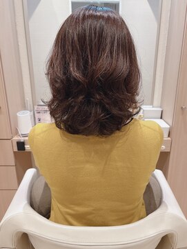 コーエン(cowen) くびれヘアレイヤー似合わせイメチェンピンクベージュカール40代