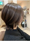 おしゃれ女子ウルフヘア