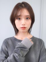 ラフィス ヘアー ルーム 難波本店(La fith hair room) 【La fith】暗髪カラー×大人かわいい×大人ショート