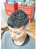 【MEN'S PERM】アイロンパーマ＋カット￥10,900～
