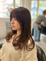 ジーレ(jiire)&nbsp;レイヤーカット×艶ブラウン