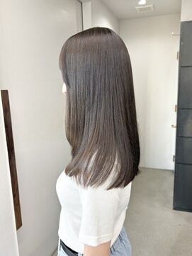 ヘアー アイス 御器所本店(HAIR ICI) 透明感髪質改善カラー◎20代30代ブリーチなしアッシュグレージュ