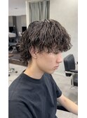 『波巻きパーマ』