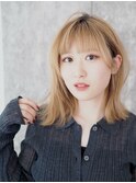 【大人可愛い】-外巻き切りっぱなしボブ