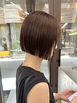 ミィ 表参道(mee.) 似合わせカット ボブヘア 縮毛矯正 ミニボブ 切りっぱなしボブ