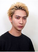 【La fith】メンズカット×スパイキーショート×前髪立ち上げ