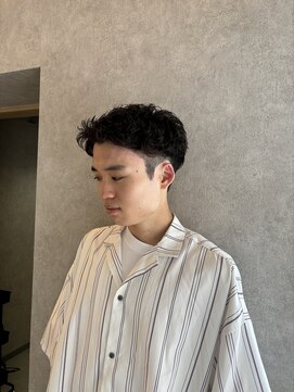 リトル 鹿児島中央(little) スパイキーショート×ニュアンスパーマ