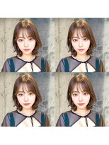 ウィールール 札幌店(WE RULE)&nbsp;大人可愛い“柔らかシースルーミディボブ”