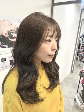 【韓国くびれヘア×オリーブベージュ】20代30代40代♪