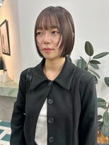 ノエ(noe)&nbsp;ミニボブ/ボブ/レイヤーカット/ダブルカラー/ブリーチ/栄c224