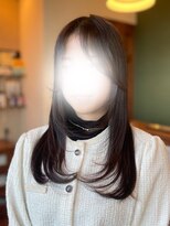 シェール(cher)&nbsp;シャギーレイヤー/黒髪ロング/艶髪