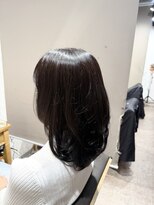 マーシュアトレ(marshu atre) *暗めブラウン*ミディアムハイレイヤー*